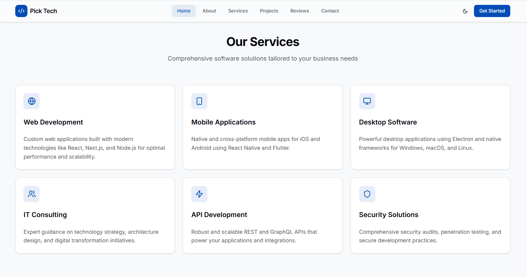 Services Section